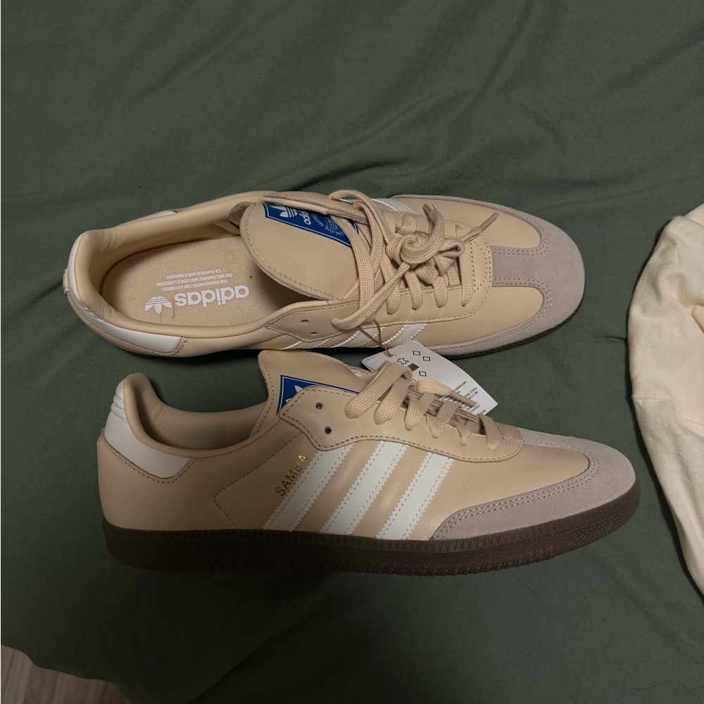 adidas Originals Samba OG sneakers in beige